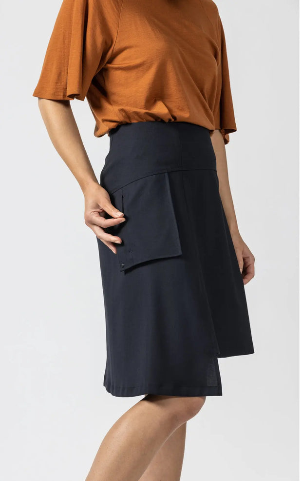 WOOL BLEND ASYMMETRIC SKIRT - CLEARANCE Alchemy Equipment