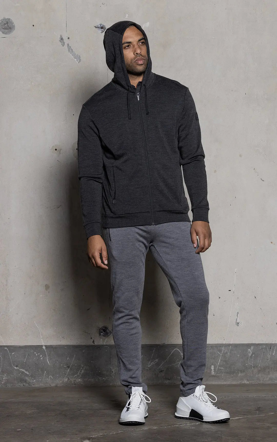 320GSM MERINO ZIPPED HOODY - Alchemy Equipment NZ