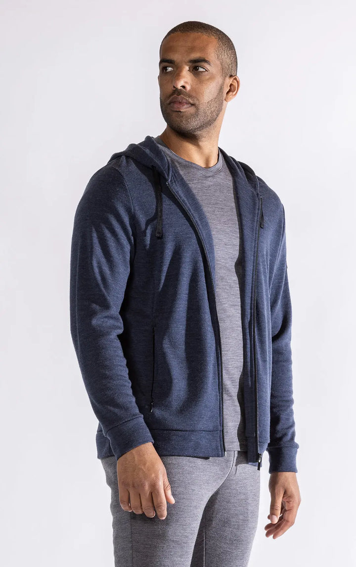 320GSM MERINO ZIPPED HOODY - Alchemy Equipment NZ