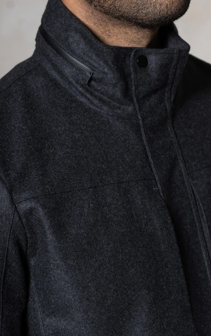LAMINATED WOOL JACKET Alchemy Equipment