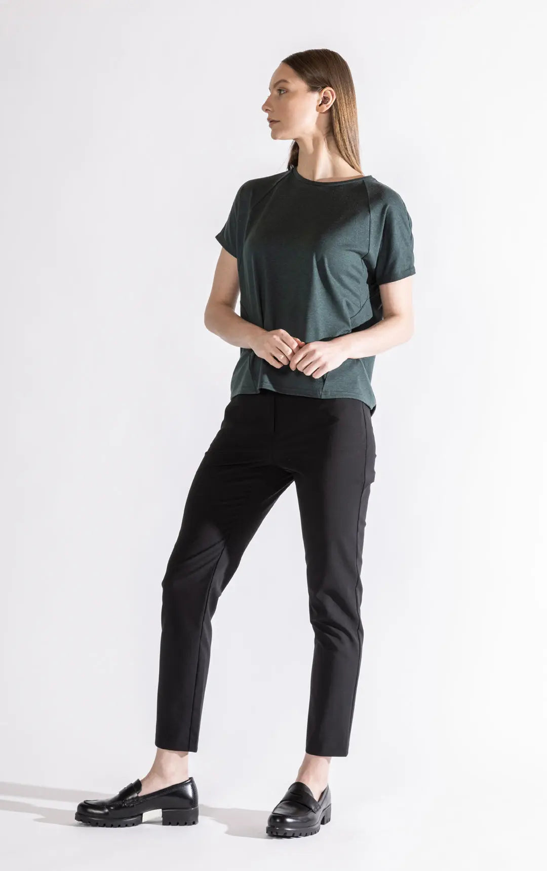 LIGHTWEIGHT WOOL BLEND SLIM LEG TROUSER - Alchemy Equipment NZ