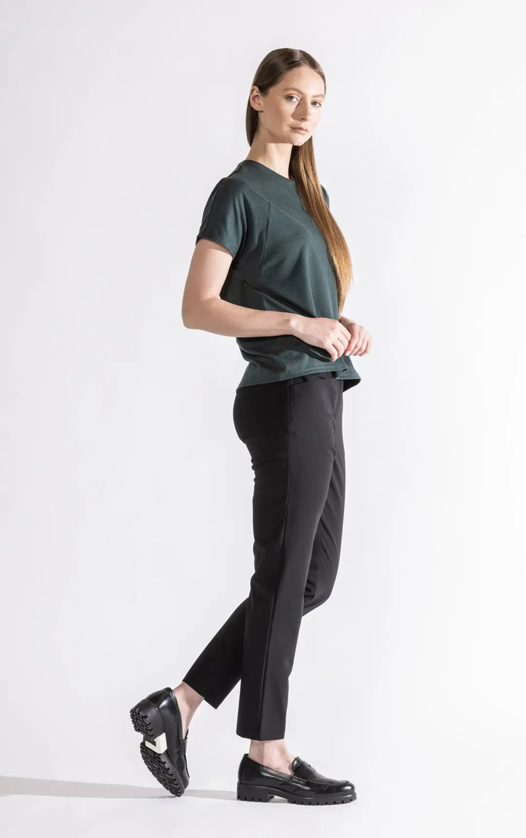 LIGHTWEIGHT WOOL BLEND SLIM LEG TROUSER - Alchemy Equipment NZ