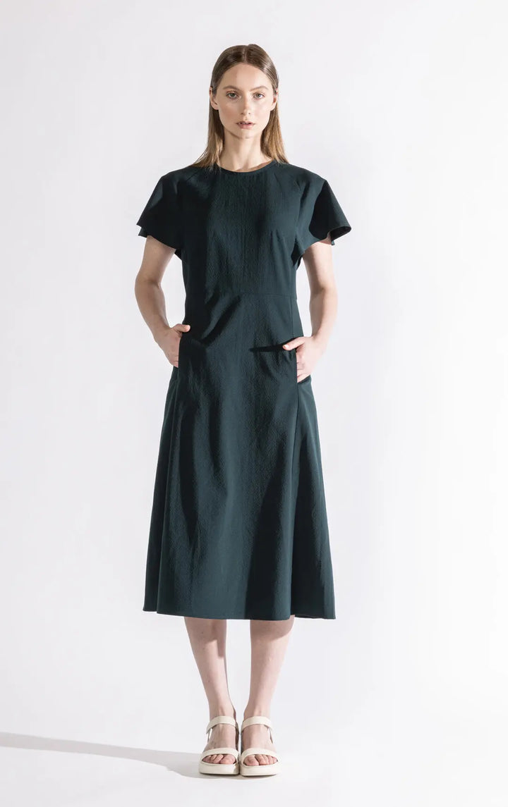 SEERSUCKER WOOL BLEND DRESS - CLEARANCE Alchemy Equipment