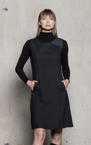 WOOL BLEND CONTRAST DRESS - CLEARANCE Alchemy Equipment