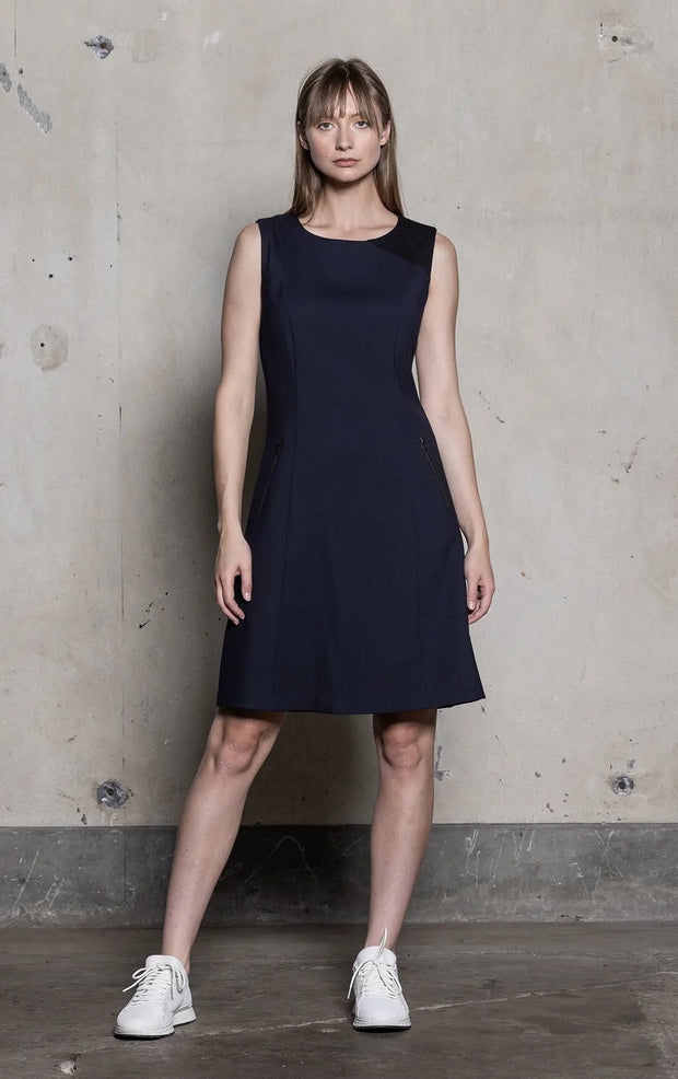 WOOL BLEND CONTRAST DRESS - CLEARANCE Alchemy Equipment