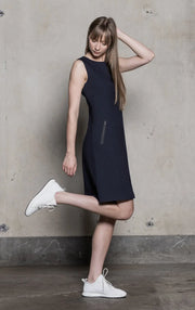 WOOL BLEND CONTRAST DRESS - CLEARANCE Alchemy Equipment